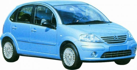 PAIR OF HEADLIGHTS HEADLIGHTS FRONT LH AND RH CITROEN C3 2002> 2009 H1 / H7 PRED. REG